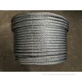 Big Size Electro Galvanized Steel Wire Rope